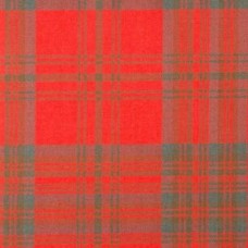 Matheson Red Weathered 16oz Tartan Fabric By The Metre